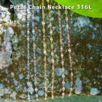 Petal Chain Necklace 316L