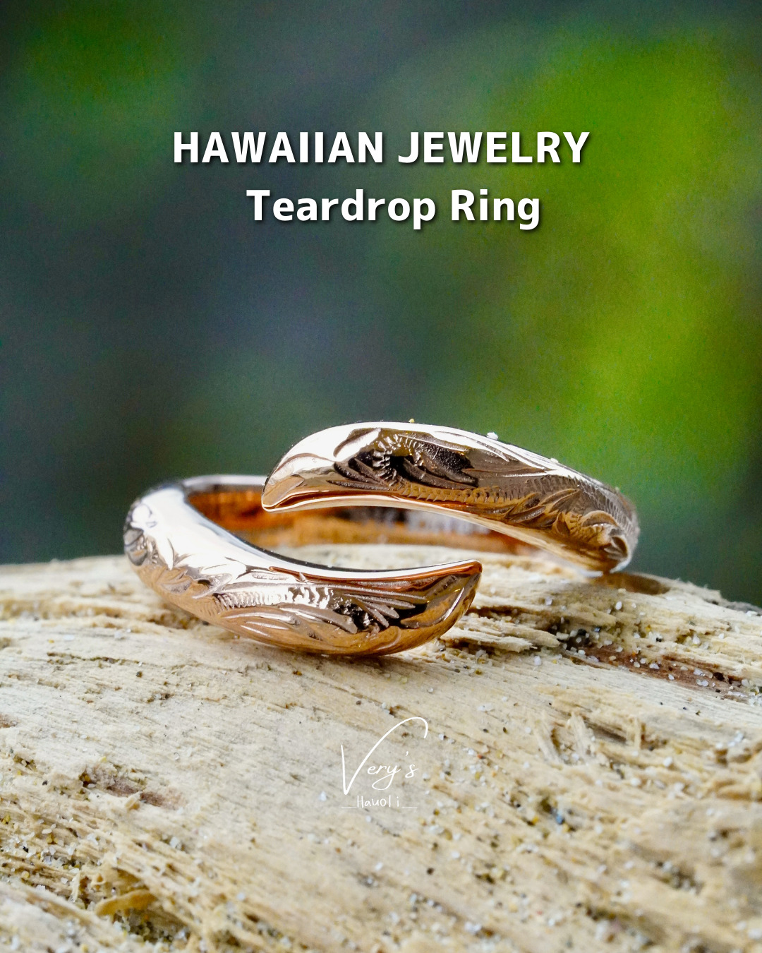 Teardrop Ring 316L【Very's Hawaii】 | Very's Hauoli - 公式サイト