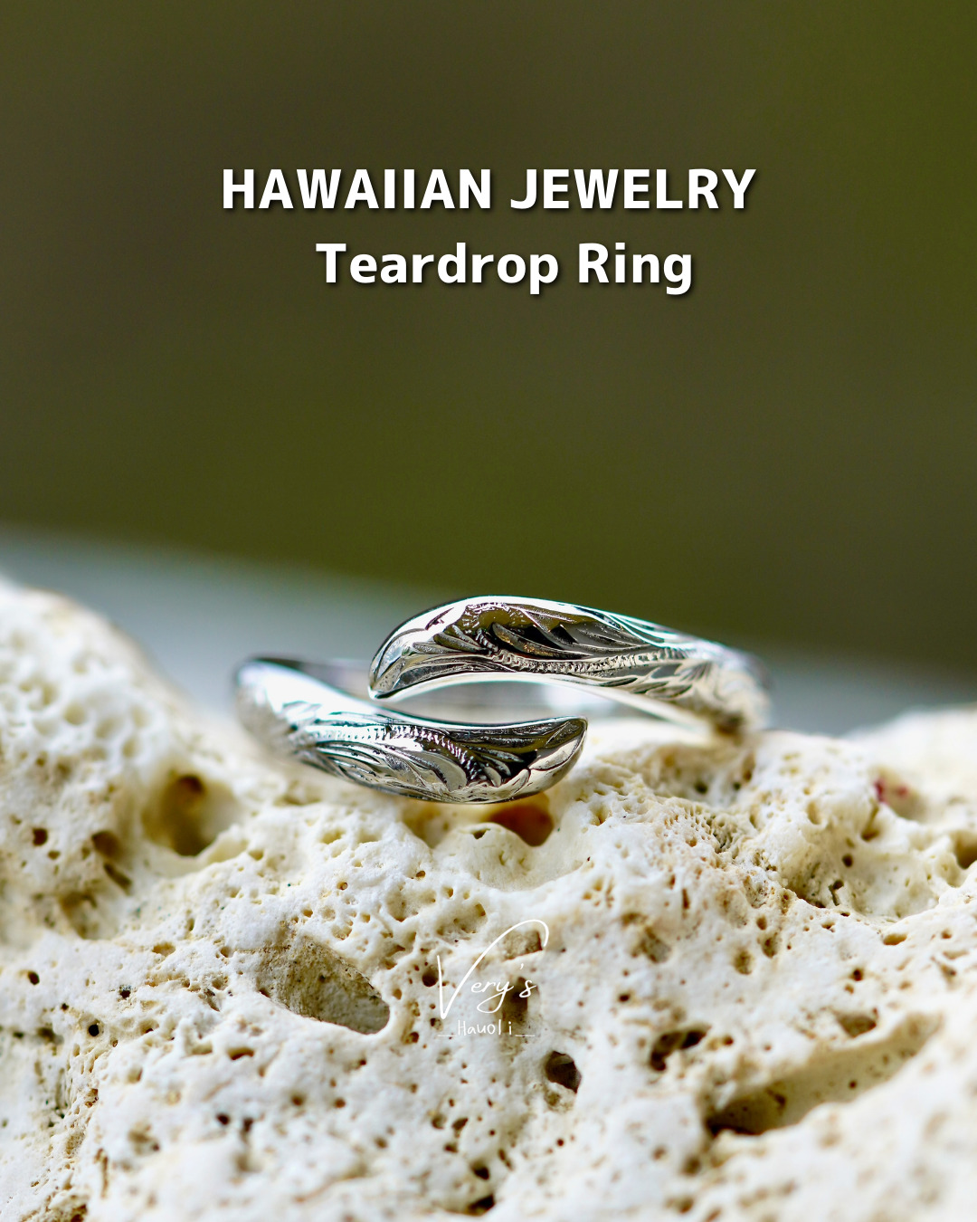 Teardrop Ring 316L【Very's Hawaii】 | Very's Hauoli - 公式サイト