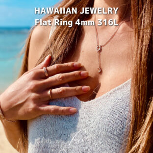 Flat Ring 3mm 316L【Very's Hawaii】