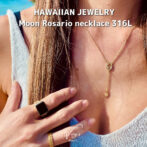 Moon Rosario necklace 316L