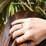 Stone Ring 316L