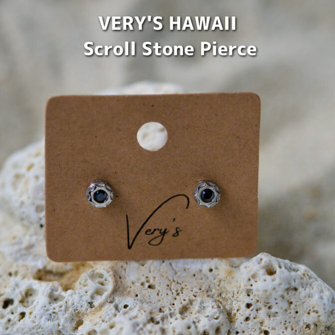 Scroll Stone Pierce 316L