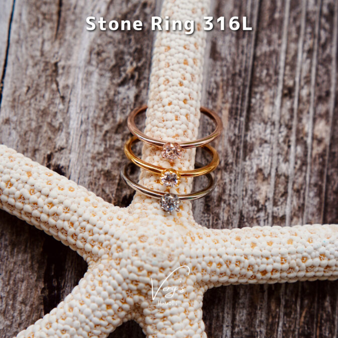 Stone Ring 316L