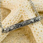 Zirconia Plate Bracelet 316L