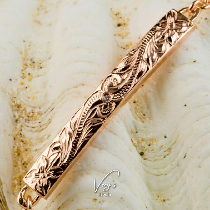 Zirconia Plate Bracelet 316L