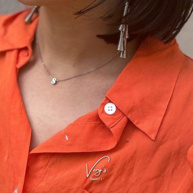 Mini Letter Necklace 316