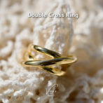 Double Cross Ring 316L