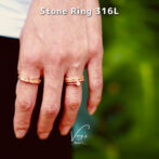 Stone Ring 316L