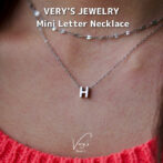 Mini Letter Necklace 316L