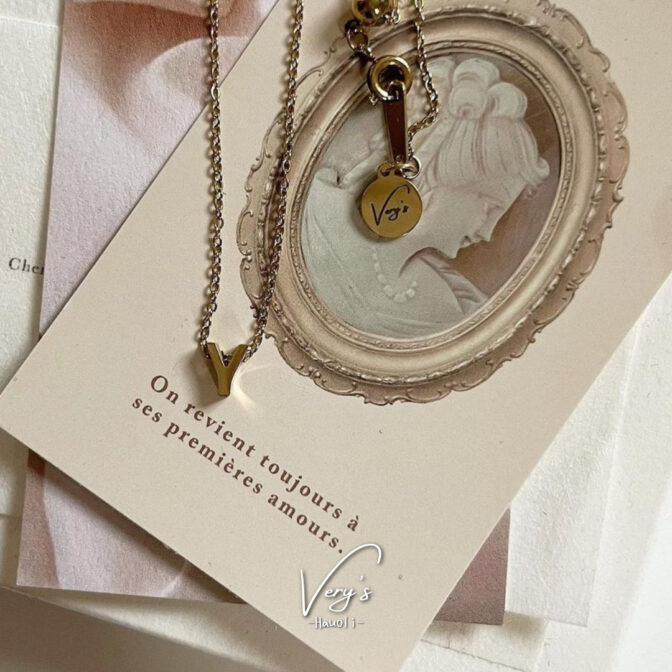 Mini Letter Necklace 316