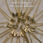Mini Letter Necklace 316L
