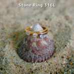 Stone Ring 316L