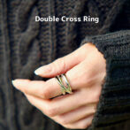 Double Cross Ring 316L