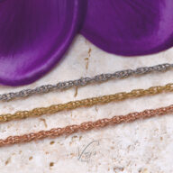 Screw Chain 316L【40-65cm】【Very's Jewelry】