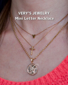 Mini Letter Necklace 316L