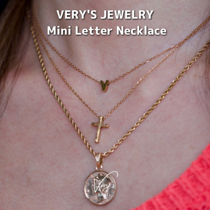 Mini Letter Necklace 316L