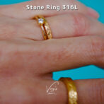 Stone Ring 316L