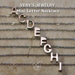 Mini Letter Necklace 316L