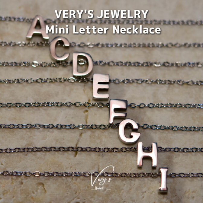 Mini Letter Necklace 316L