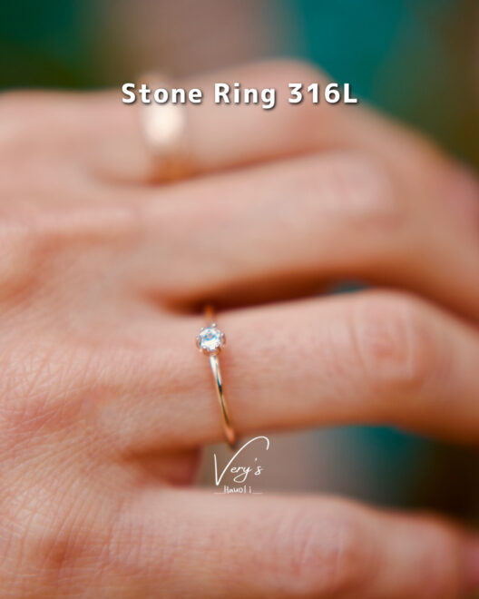 Stone Ring 316L