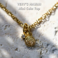 《刻印可能》 Mini Coin Cz Top 316L 【Very's Hawaii】