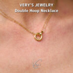 Double Hoop Necklace