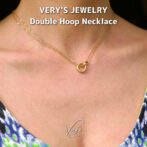Double Hoop Necklace