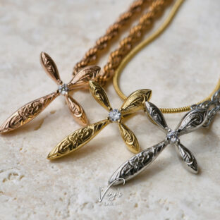 Zirconia Cross Top【Very’s Hawaii】