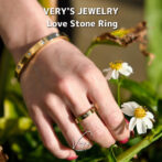 Love Stone Ring 4mm