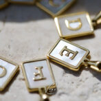 Shell initial Necklace