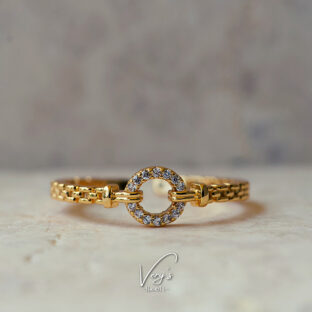 Zirconia Circle Ring【Very’s Jewelry】