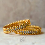 Triple grain Hoop Pierce