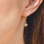 Star & Moon Hoop Pierce