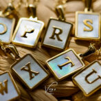 Shell initial Necklace