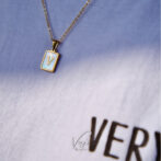 Shell initial Necklace