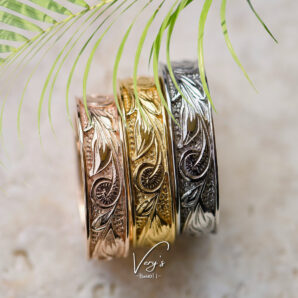 《刻印可能》Deep Carving Ring【Very's Hawaii】