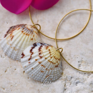 Marble Shell Pierce【Very’s Jewelry】《両耳セット》