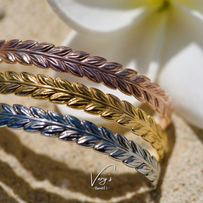 刻印可能》Maile Bangle 【Very's Hawaii】 | Very's Hauoli