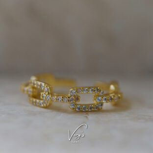 Zirconia Squared Ring【Very’s Jewelry】