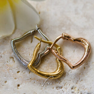 Heart Hoop Pierce【Very’s Hawaii】《両耳セット》