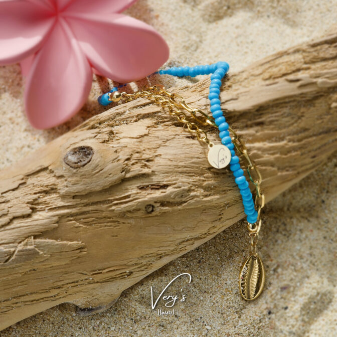 Cowrie Shell Beads Anklet【Very's Jewelry】