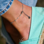 Turquoise Chain Anklet
