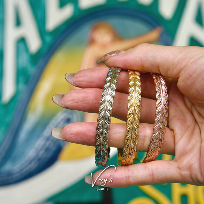 最高の品質 IRIE BEACH ハワイアンジュエリー bangleバングル腕輪 maile アクセサリー