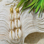 Triple Cowrie Shell Pierce