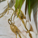 Triple Cowrie Shell Pierce