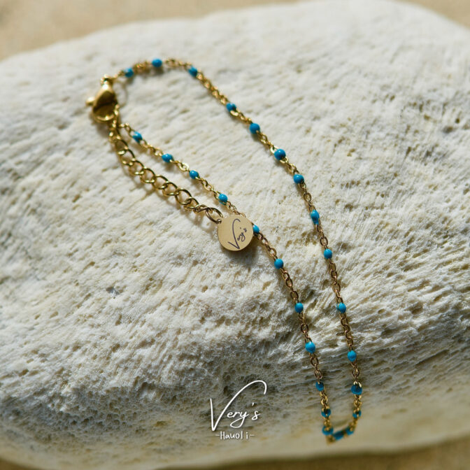Turquoise Chain Anklet
