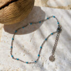 Turquoise Chain Anklet