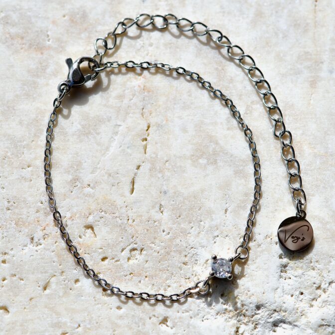 1粒 Zirconia Bracelet