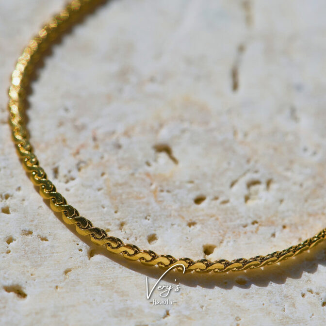 Flat Snake Chain Bracelet